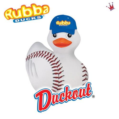 Paperella di gomma baseball «Duckout»