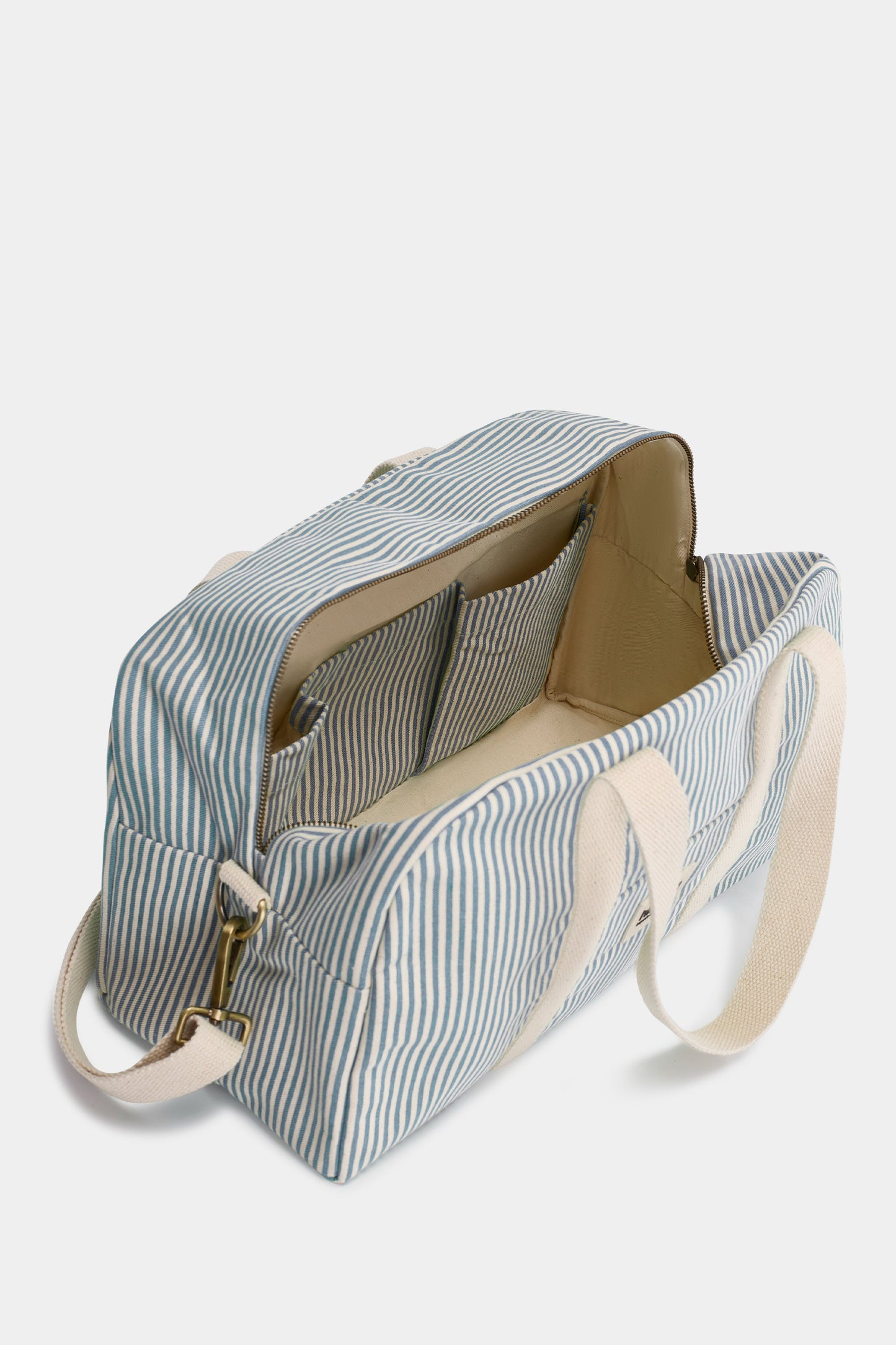 Sac bowling Charlie Rayures bleu