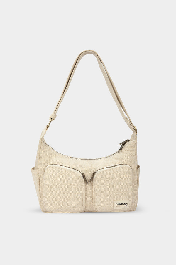 Emile Jute Multipocket Bag