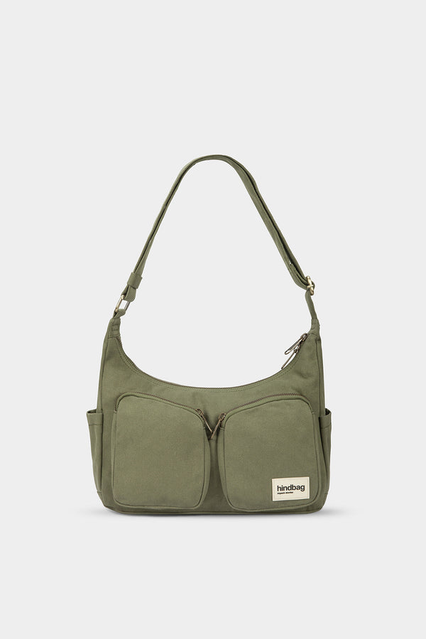 Emile Multi-Pocket Olive Bag