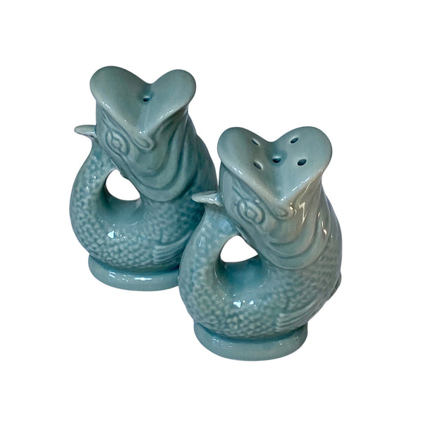 Salière et poivrière Poissons « Gluggle Pots » - Sauge