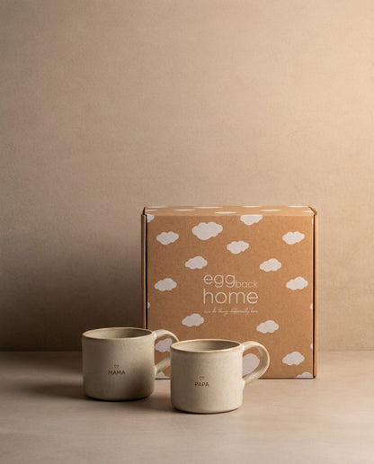 Sand Storm Ensemble de 2 tasses Collection Mama & Papa