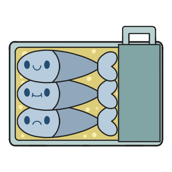 Peluche Comfort Food – Sardines