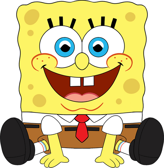 SpongeBob Sitting Plush (9in)