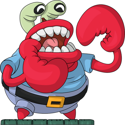 Étrangler Mr. Krabs