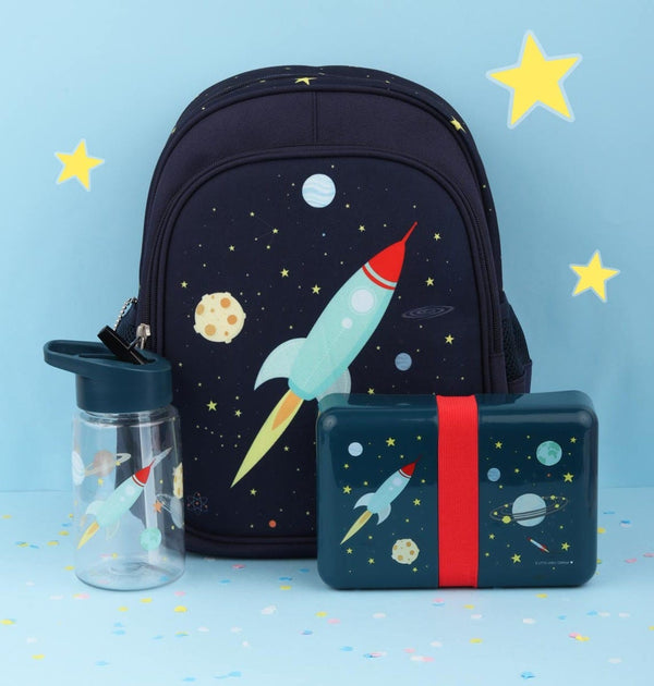 Gourde enfant - Espace – vue 2 – A Little Lovely Company