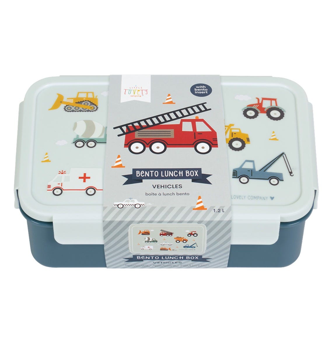 Boîte à déjeuner bento - Véhicules – vue 5 – A Little Lovely Company
