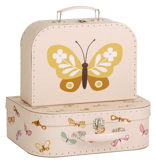Set de valises enfant - Papillons – vue 2 – A Little Lovely Company