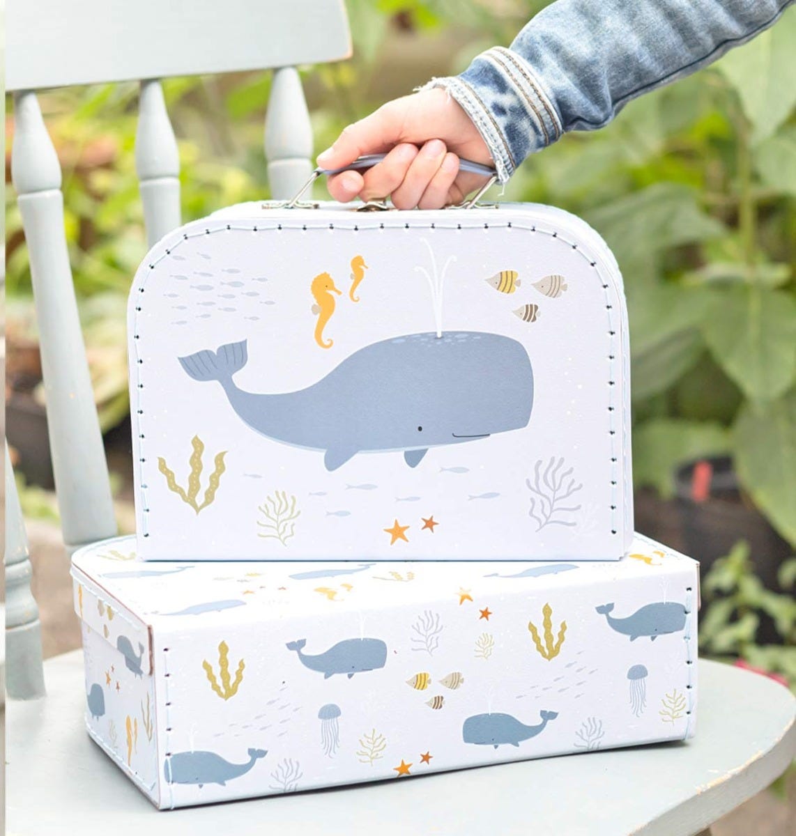 Set de valises enfant - Océan – vue 7 – A Little Lovely Company