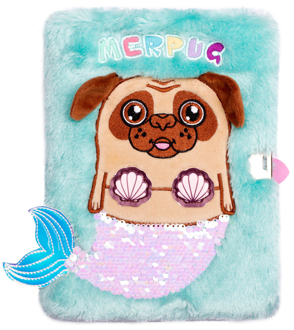 Carnet en peluche – 3D – Merpug
