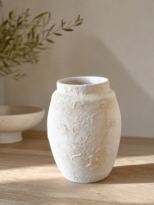 Vase décoratif Segovia en céramique – Oito.Atelier – vue 2