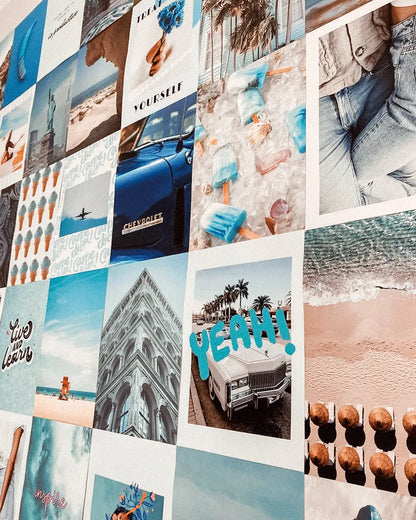 Set de 50 fotos - BLUE OCEAN