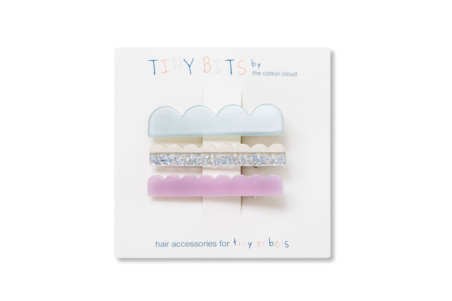 Hair clips 3-set Waves Candy