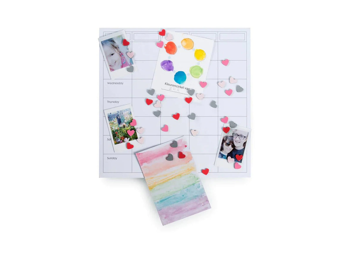 Magneti a forma di cuore, confezione da 40