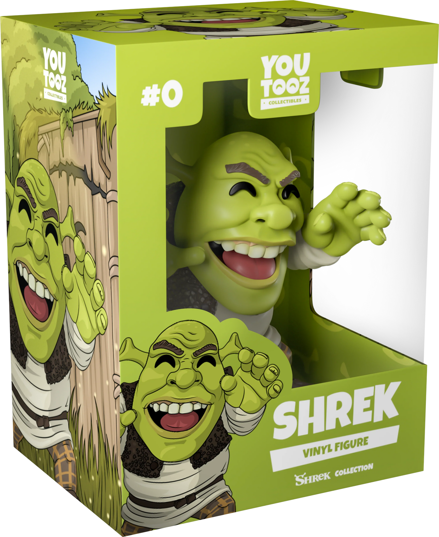 shrek vinyl figurine shrek youtooz dreamworks