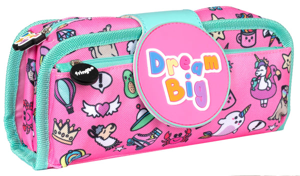 Trousse scolaire avec patch en silicone – Dream Big for | Fringoo UK
