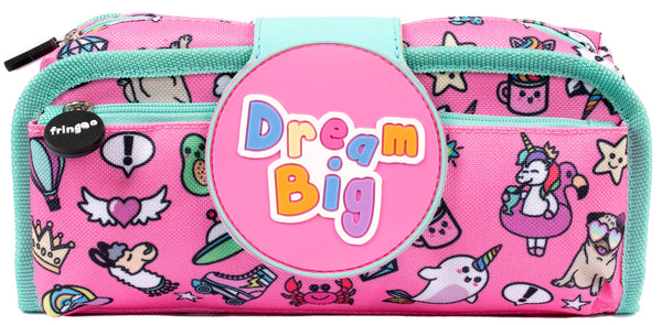 Trousse scolaire avec patch en silicone – Dream Big for | Fringoo UK