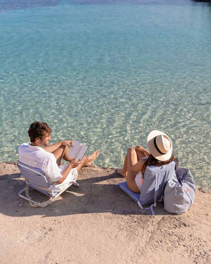 Small blue beach chair - EDEN