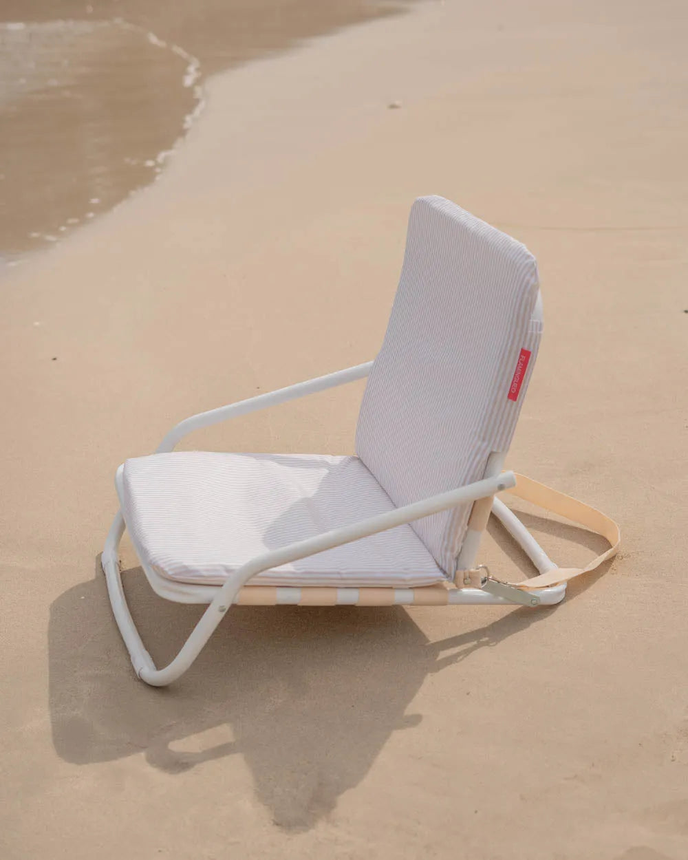 Small beige beach chair - EDEN