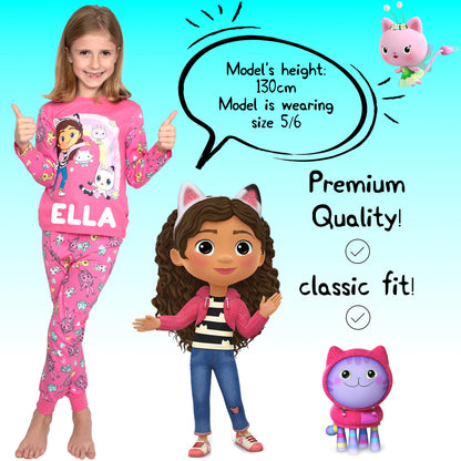 Gabby's Dollhouse Personalised Pyjamas