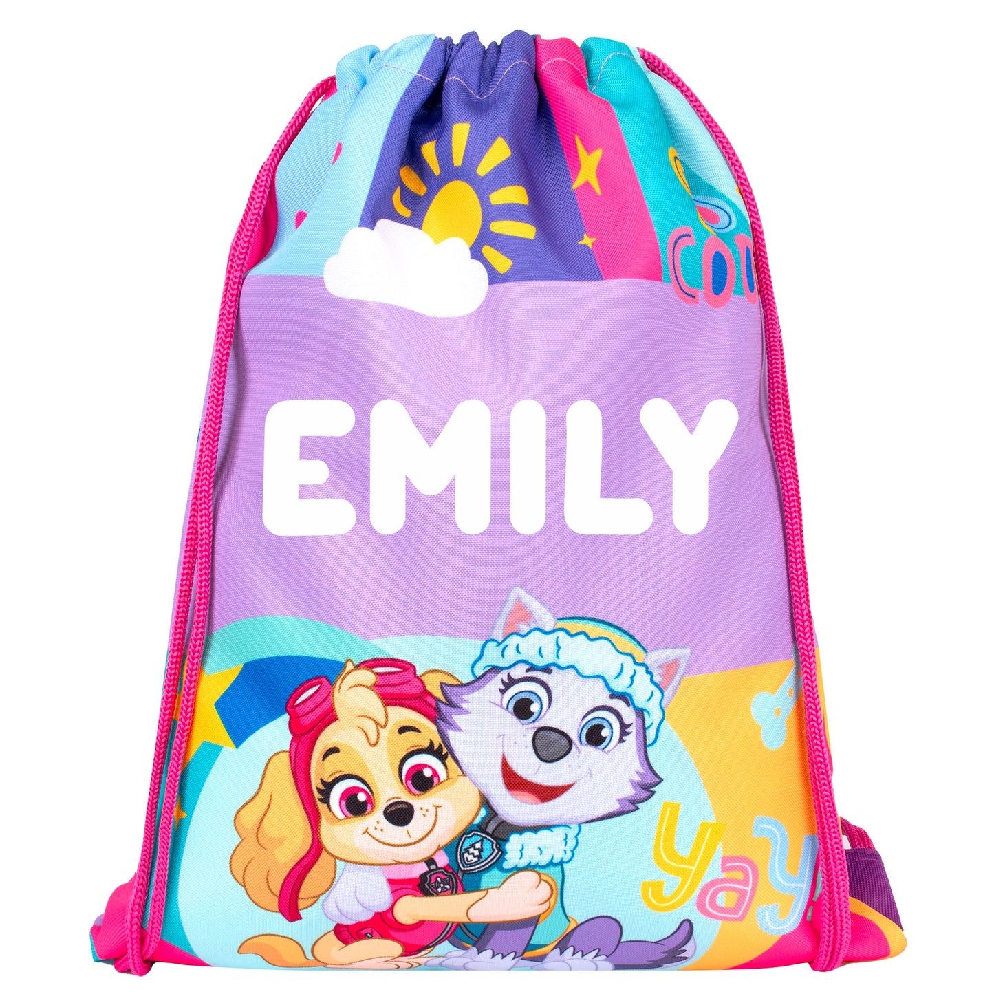 Official Pat’ Patrouille / Nickelodeon Skye (Pat’ Patrouille) Sac à cordon | enfant PE Sac