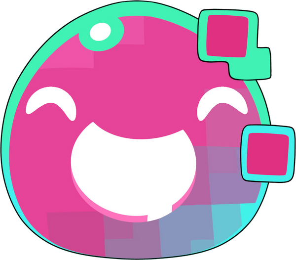 Glitch Slime Stickie (6in)