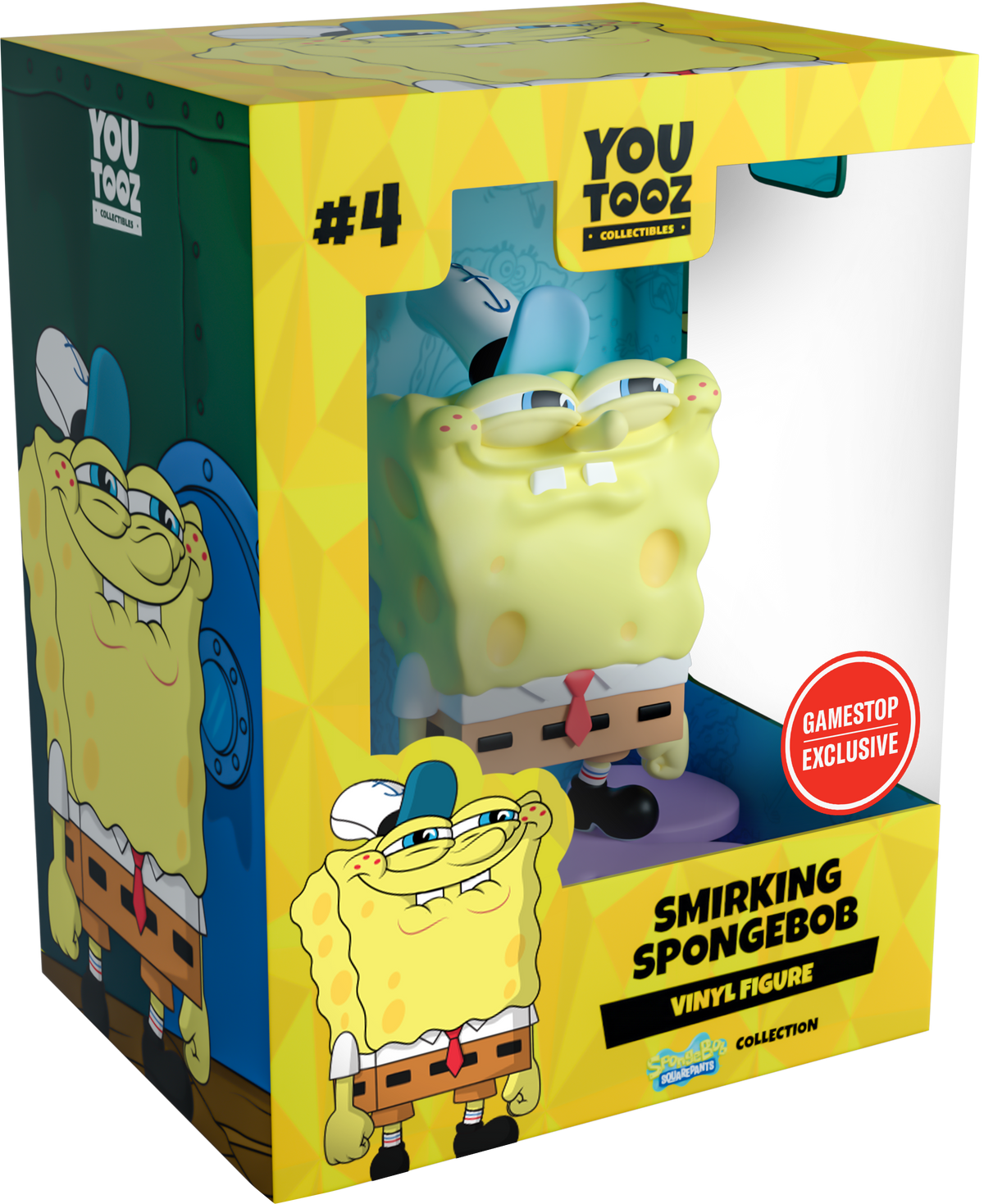 Souriant Bob l'éponge