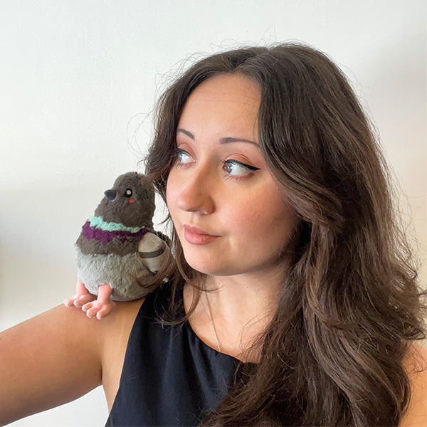 Peluche Snacker – Pigeon