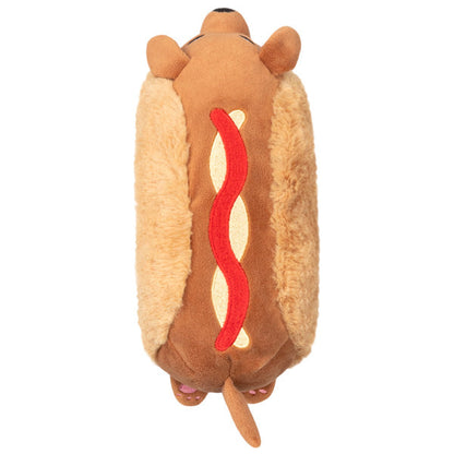 Peluche Snacker Squishable – Teckel Hot-Dog