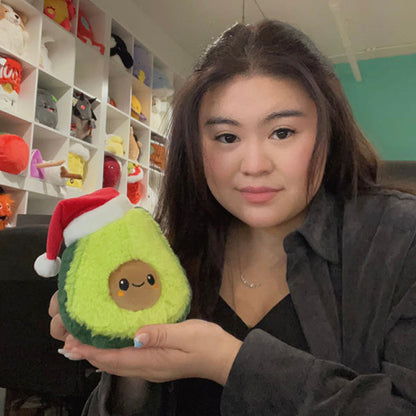 Santa Avocado Snack