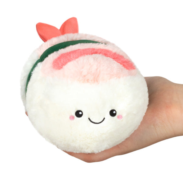 Peluche Snacker Squishable – Sushi Crevette