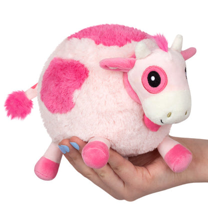 Peluche Snacker Squishable – Vache Fraise