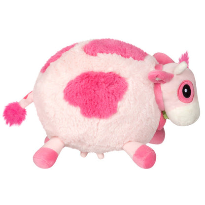 Peluche Snacker Squishable – Vache Fraise