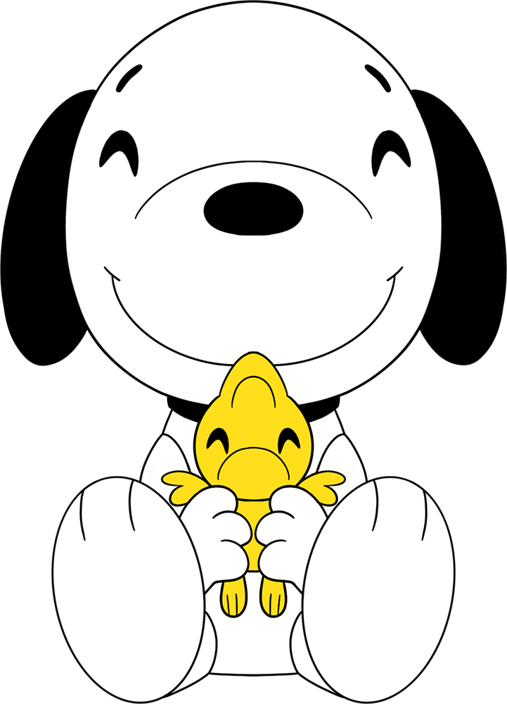 Snoopy and Woodstock Plush (9in)