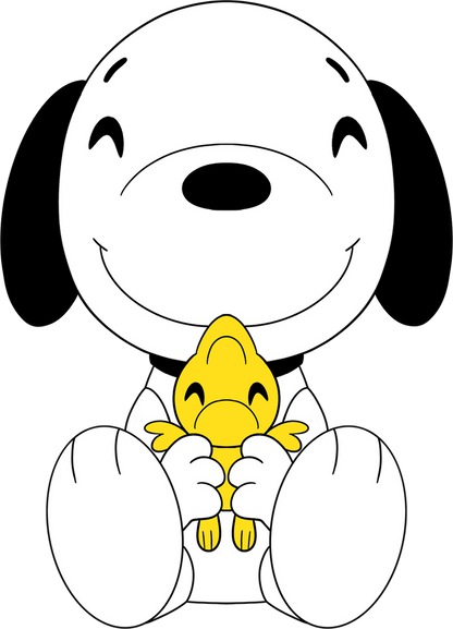 Snoopy and Woodstock Plush (9in)