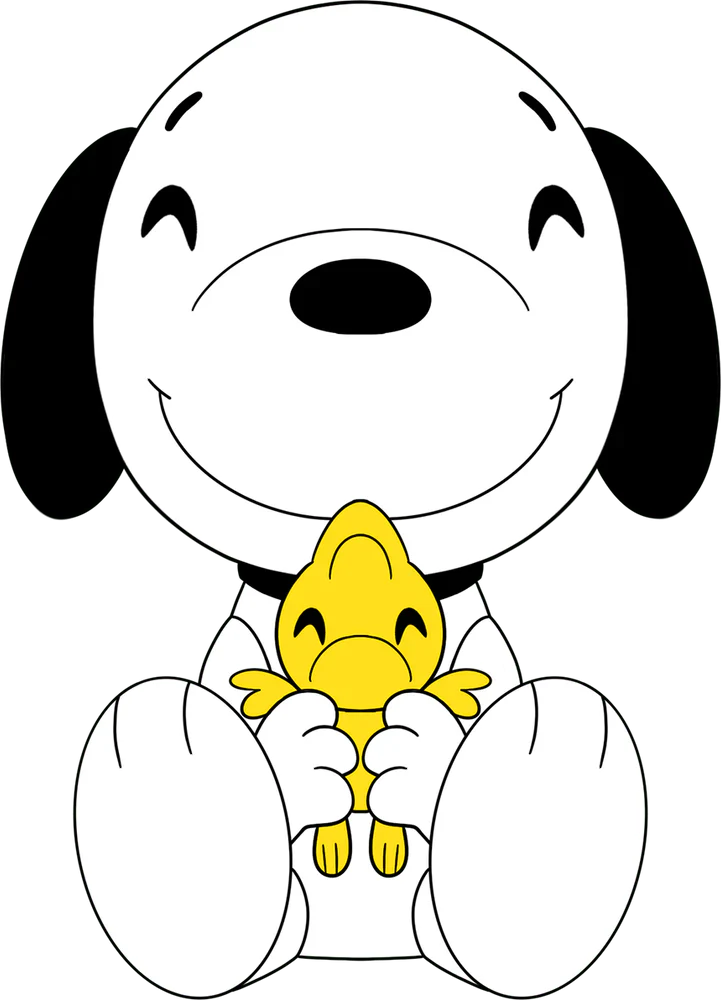 snoopy and woodstock plush youtooz