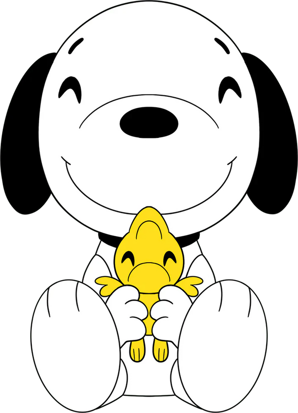 snoopy and woodstock plush youtooz
