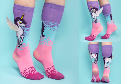 3D licorne Chaussettes