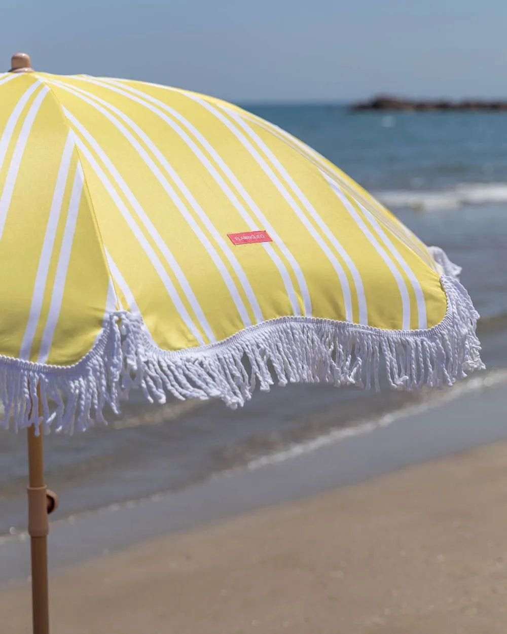 Yellow outdoor parasol - KEIRA