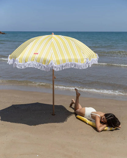 Yellow outdoor parasol - KEIRA