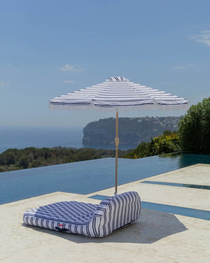 Blue outdoor umbrella - DORIA