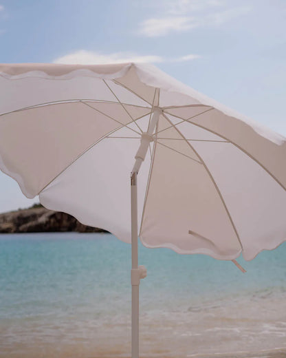 Beige Outdoor Parasol - DANIA