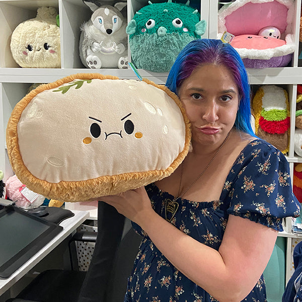 Peluche Comfort Food Squishable – Pain au Levain