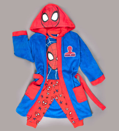Personalized Kids Spiderman Robe