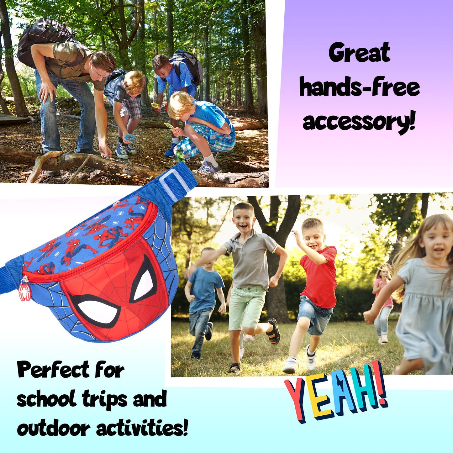 Spiderman Belt Fanny Pack