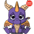 Figurine Spyro Sad