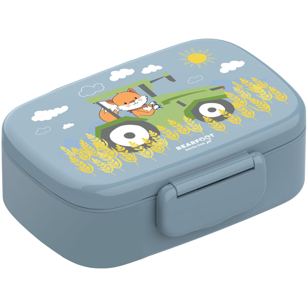 Kids' Lunch Box with Compartments, Lightweight & Leak-Proof - Tractor