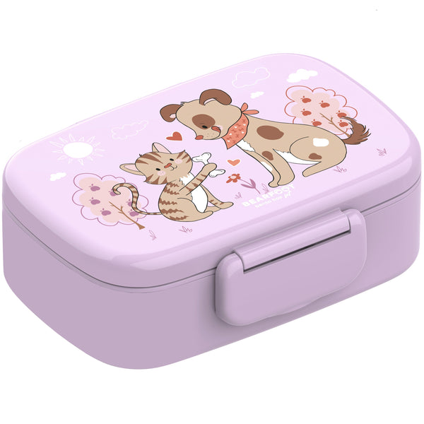 Kids' Bento Box, Lightweight & Leakproof - Dog Cat