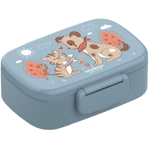 Kids' Bento Box, Lightweight & Leakproof - Dog Cat