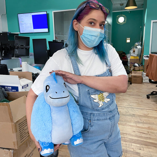 Peluche Squishable – Apatosaure